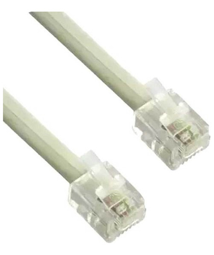 Cable De Red Telefonico Adaptador Para Armado Exterior 8m X2