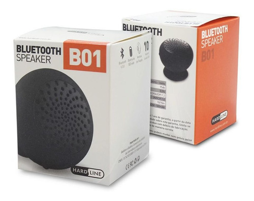 Mini Caixa De Som Portátil P/ Celular Bluetooth Hardline