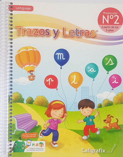 Imagen 1 de 2 de Trazos Y Letras N°2 Preescolar Lenguaje Infantil Cx (5 Años)