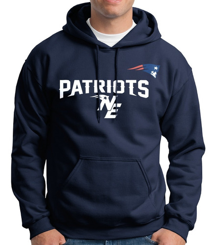 Sudadera Hoodie Patriots New England Fan Made