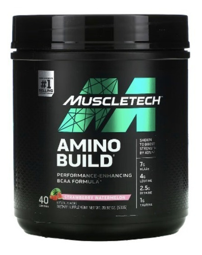 Amino Build 40servs Aminos Bcaa - Unidad a $164900