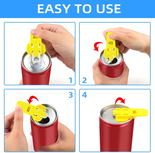 Abre Lata Manual Fácil Para Latas De Bebida De 6 Colores