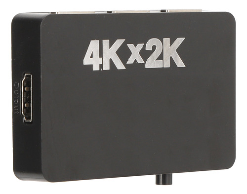 Conmutador De Vídeo Hd De 2 Kx 4 K Compatible Con Hdmi, 3 En