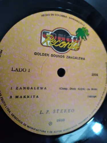 Sound Golden/ Zangalewa El Militar/ África Music/ Lp Vinilo (Usado)