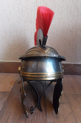 Elmo Capacete Optio Romano Exercito Imperial Centurião - Aço