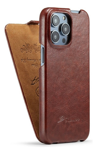 New Funda De Cuero Con Apertura Superior E Inferior For