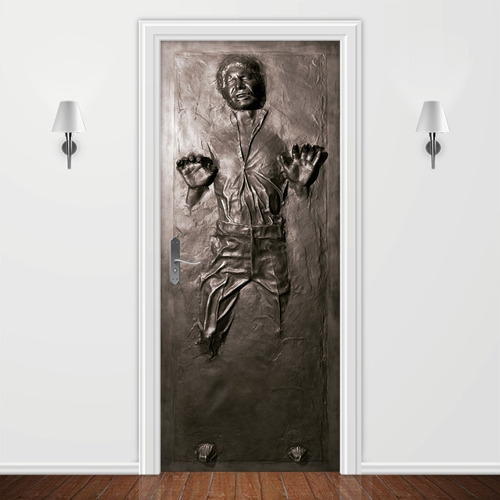 Adesivos Decorativos Star Wars Han Solo  P/ Porta Parede