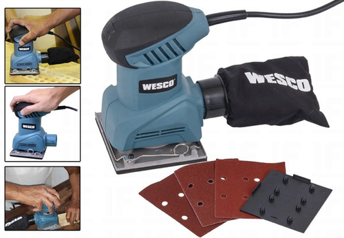 Imagem 1 de 5 de Lixadeira Orbital Oscilante 240w 220v 1/4f Ws4151 Wesco