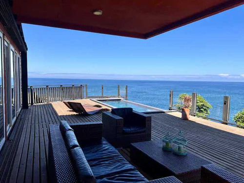 Espectacular Vista Al Mar 3d+3b Amoblada (76678)