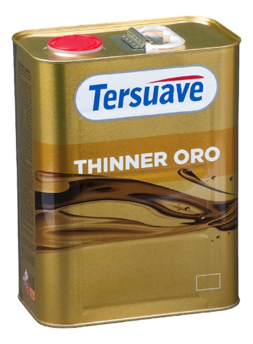 Diluyente Thinner Tersuave Sello De Oro 1 Lts - Mix