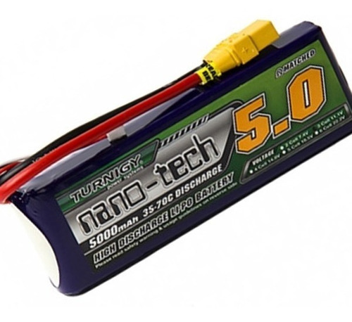 Bateria Lipo 5000 3s 35-70c Nano Tech Aero Auto Drone