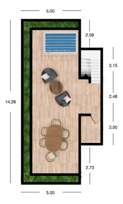 Penthouse En Venta En Primaselva En Casa Faisan (ph3r) En Cabo Norte, Mérida