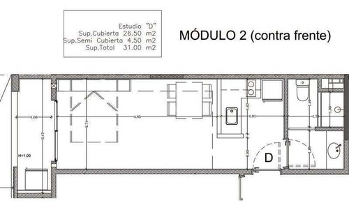 Imagen 30 de 30 de Departamento En Venta De 1 Ambiente En Colegiales