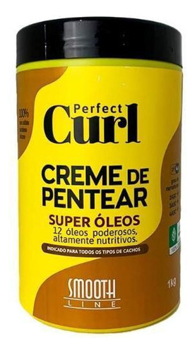 Creme De Pentear Super Óleos Smooth Line 1kg