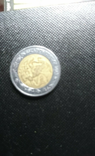 Moneda De Colección De Cinco Pesos Error Acuñación De Fecha 