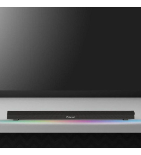 Barra Sonido Soundbar Polaroid Bluetooth 37 10w Rms Led Color Negro Frecuencia 60