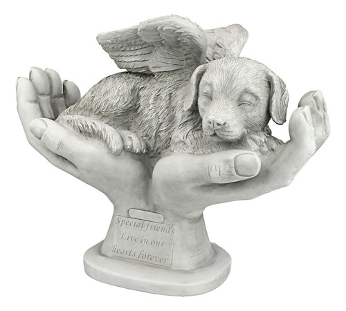 Design Toscano Ky69912 In God's Hands Dog Pet Grave