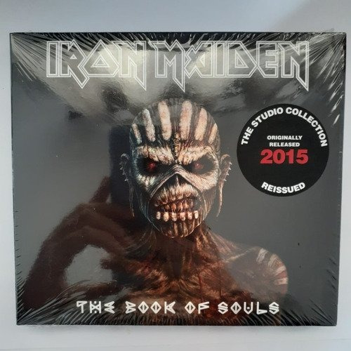 Iron Maiden The Book Of Souls Cd Nuevo Y Sellado Musicovinyl
