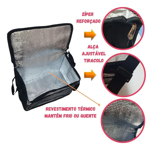 Bolsa Lancheira Térmica Yepp 24 Litros Sacola Transversal