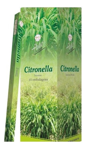 Inciensos Citronela Caja 200 Unidades Sahumerios Flute India