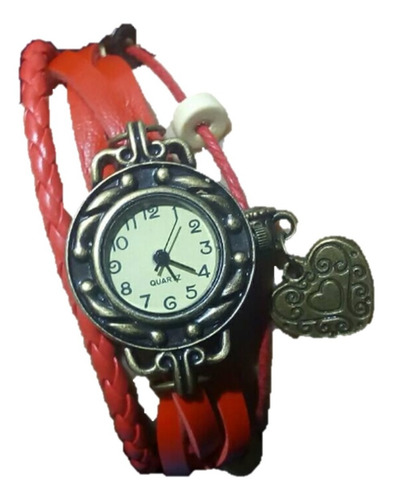 Reloj Pulsera Vintage Mujer De Moda Color Moderno Hivicky