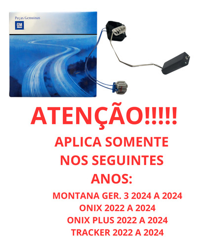 Sensor De Nível De Combustível Onix 1.0 12v Turbo 22 23 24