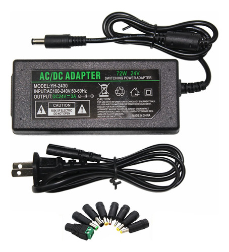 Digishuo Dc 24v 3a 72w Adaptador De Fuente De Alimentacion I