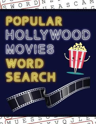 Libro Popular Hollywood Movies Word Search : 50+ Film Puz...