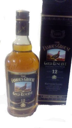 Whisky Famous Grouse 12 Años Gold Reserve + 1 Jarra Ceramica