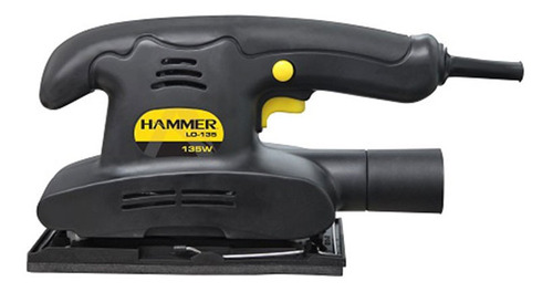 Lixadeira Orbital Hammer 1/3 Cor Preto/amarelo 110v