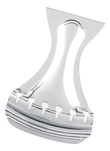 Tailpiece Cromado Para Substituição De Guitarra Dobro