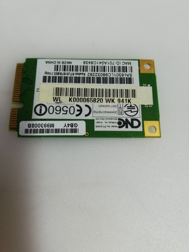 Tarjeta Wireless Toshiba Satellite L455-sp2903r K000065820