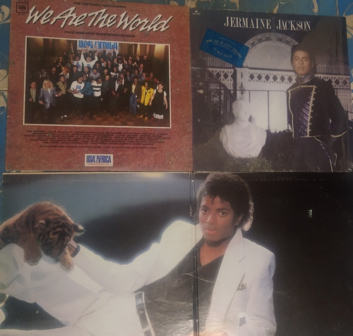 Discos De Acetato Vinilo ,de El Rey Del Pop Michael Jackson 