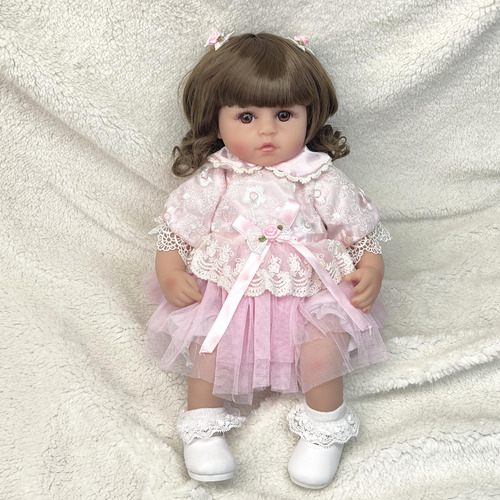Jrlcgyp Reborn Baby Doll, 18  Muñecas De Bebé De Vinilo Real