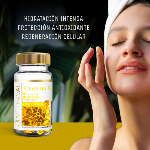 Pack 2x1 - Cápsulas Faciales De Vitamina E Juveternal