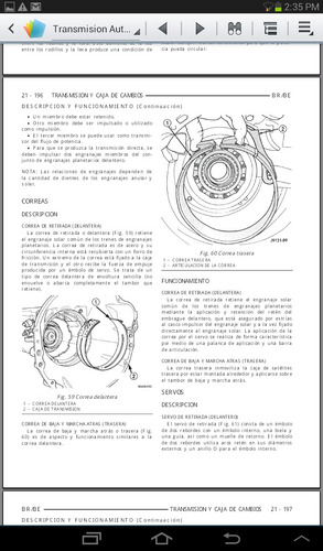 Manual Transmisión Automática De Dakota (42re) 95-00 Español (Usado)
