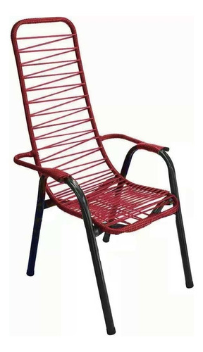 Cadeira Fio Big Cadeiras Adulto Vc Especial Vermelho Pérola N.A