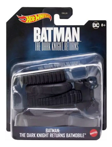 Hot Wheels Batmobile 1:50 The Dark Knight Returns Negro