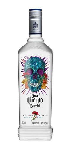 Tequila Jose Cuervo Silver Edição Limitada Calavera 750ml