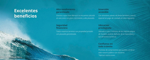 Imagen 5 de 11 de Terreno De Playa En Venta Dzidzantun Santa Clara Mt 22-2458