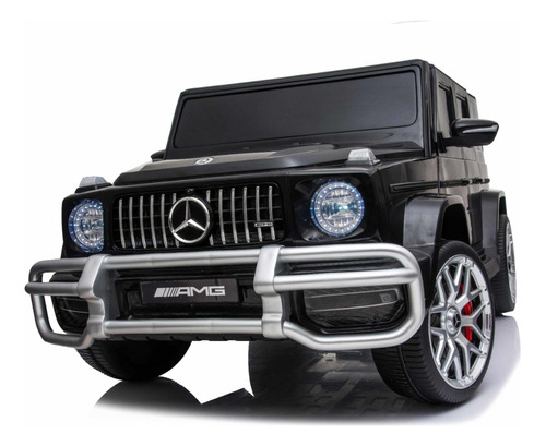 Camioneta a batería para niños Edext Mercedes Benz Mercedes Benz G63  color negro 110V/220V