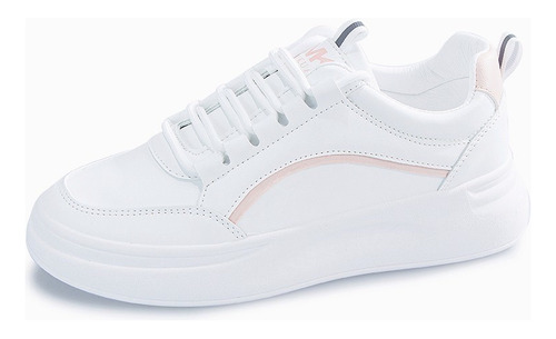 Zapatos Blancos Transpirables Para Mujer, Zapatos De Tenis D