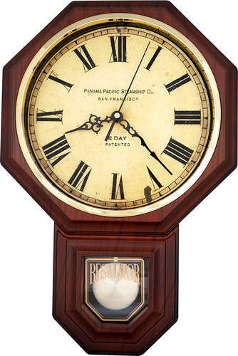 Justime Reloj De Pared Con Pndulo Romano Vintage Tradicional