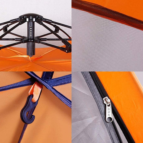 Carpa Automática Tipo Domo 270x270x150 Profesional 5 Per