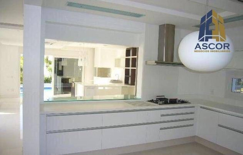 Imagem 6 de 23 de Excelente Casa De Alto Padrão Em Jurerê Internacional. 4 Suites, 7 Banheiros, Garagem Para 4 Carros, Florianópolis. Ca0035 - Ca0035