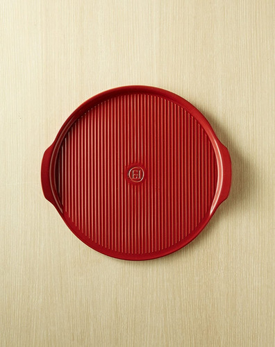 Base Para Pizza Mediana Color Rojo De 30cm