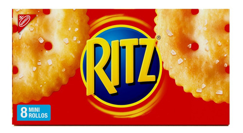 Galleta Ritz Con 8 Mini Rollos. 308g