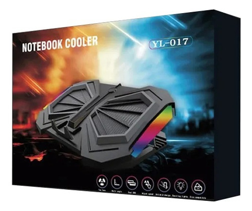 Cooler Yl-017 Rgb 2 Ventiladores