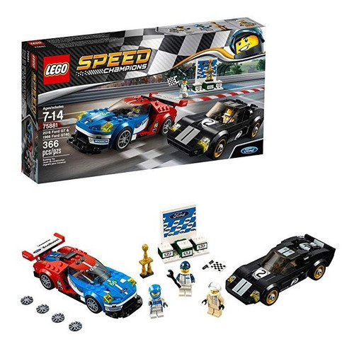 Lego Champions Velocidad 6175279 2016 Gt Y 1966 Gt40 De Ford