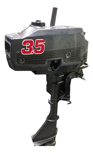 Imagen 2 de 7 de Motor Fuera De Borda Tohatsu 3.5 Hp 2t Pata Corta